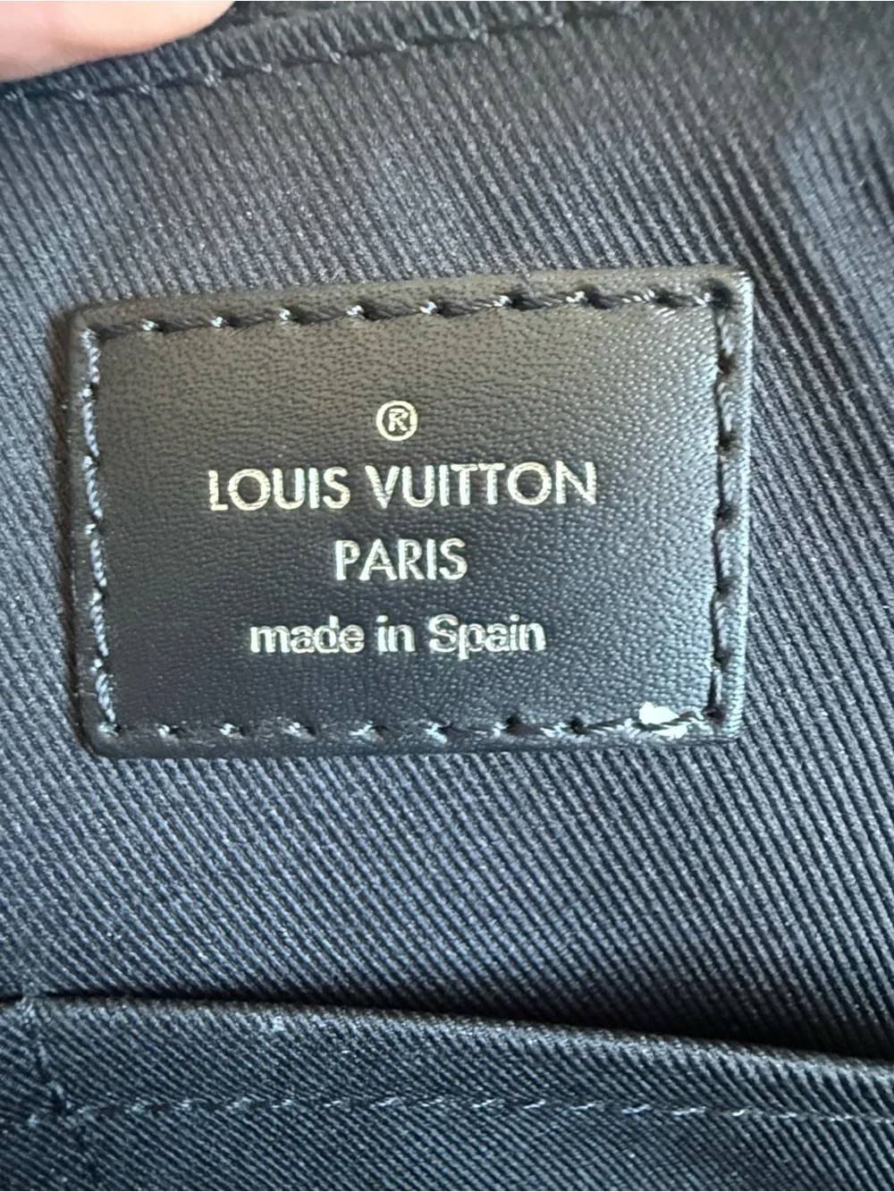 Louis Vuitton Porte-Documents Jour - Damier Briefcase Bag - Leather Trim